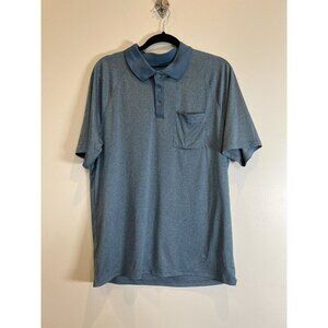 Great Northwest Clothing Company Men Polo Teal L